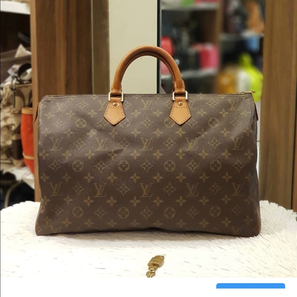 Lv Speedy 40 Monogram
